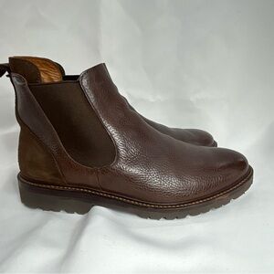 Allen Edmonds Brown Leather Chelsea Boots